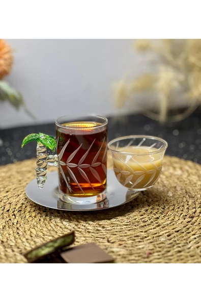 Eslim 18 PARÇA ÇAY FİNCANI VE KAHVE YANI - 2