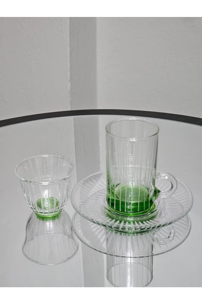 Turkish Store İstanbul 18 parça çay seti