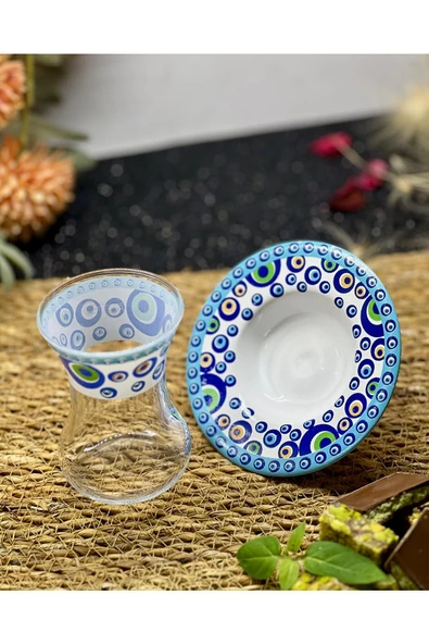 Eslim 12 PARÇA ÇAY BARDAK SETİ - 2