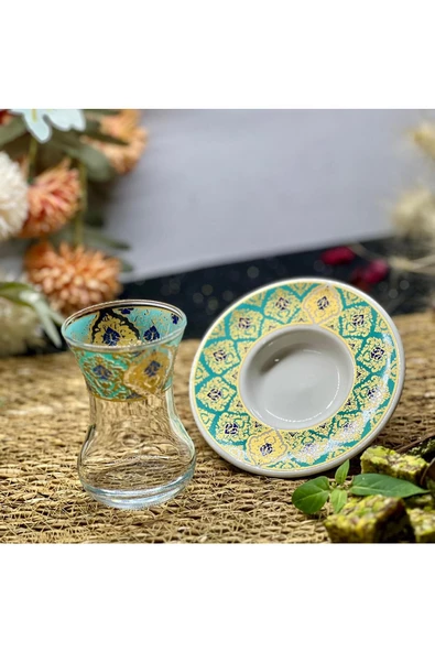 Eslim 12 PARÇA ÇAY BARDAK SETİ - 2