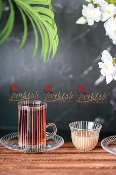 Turkish Store İstanbul 18 parça çay ve kahve seti - 3