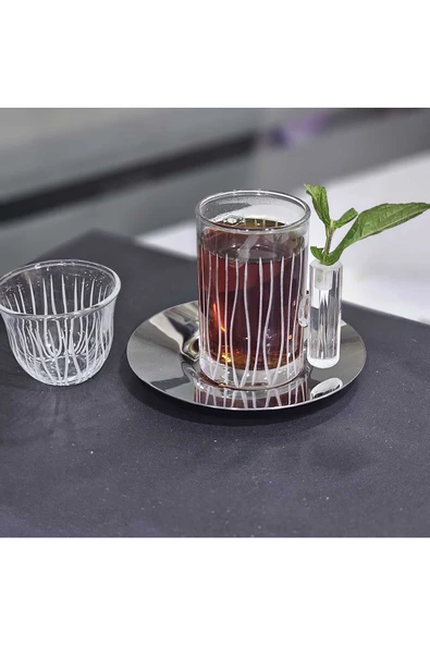 Turkish Store İstanbul 18 PARÇA ÇAY VE KAHVE SETİ - 3
