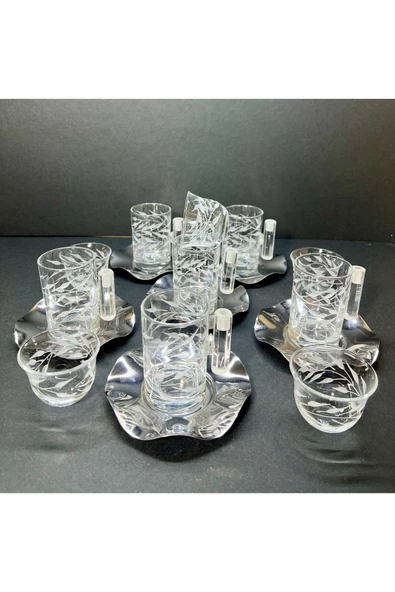 Eslim 18 parça çay set mırra takım tabak