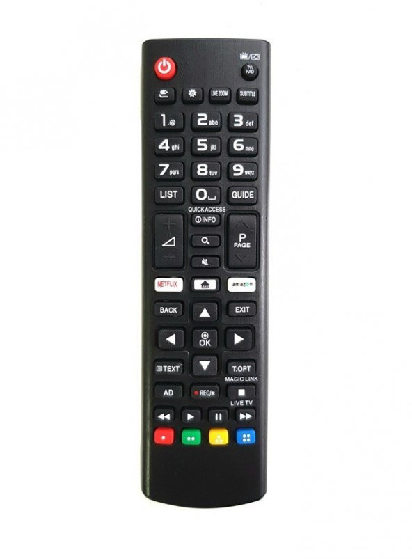 Lg 55UM7100PLB Lcd Led Tv Kumanda Netflix Amazon Tuşlu
