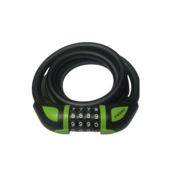 Hsgl Şifreli Halat Kilit 12mm x 120cm Değişken Şifreli - 4
