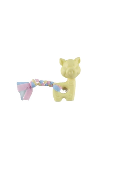 PET BOSS  Zampa Piggy Anim Ipli Köpek Oyuncak 10x6cm Zdt2177