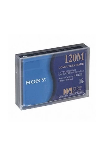 Sony Dgd120p Dds2 Data Kartuş 4 Gb, 120m, 4 Mm (veri Yedekleme Kaseti)