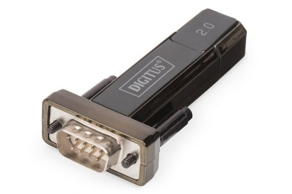 Digitus USB2.0 Erkek to RS232 (Seri) Dişi Çevirici