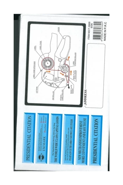 TRİX Etiket Makinesi T-5500 - 2