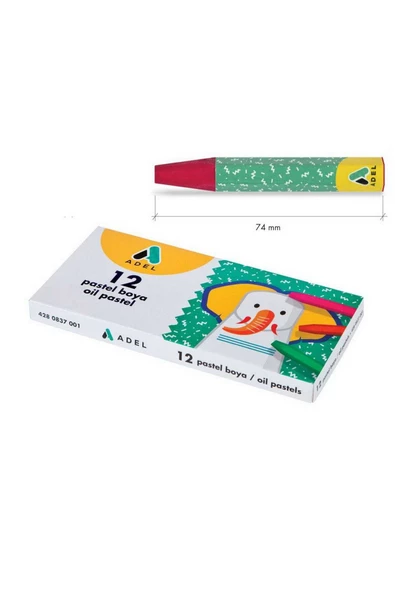 Adel Pastel Boya 12'li - 2