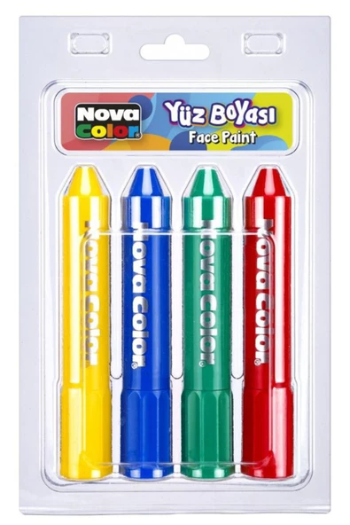 Nova Color Yüz Boyası 4'lü Nc-209