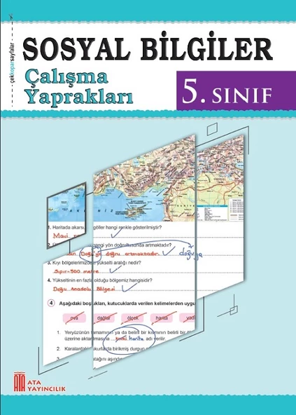Ata 5.Sınıf Bursluluk Deneme Sınavı+Çalışma Yaprakları - Resim 3
