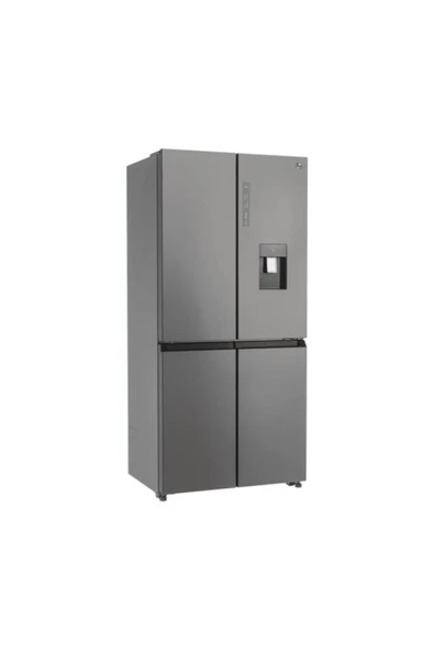 HHCR3818EWPL Gardırop Tipi No Frost 463 Lt Gümüş Buzdolabı - Resim 2