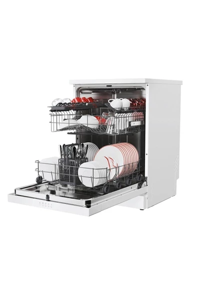Hoover Hf 3E53E0W-17 5 Programlı Bulaşık Makinesi - Resim 5