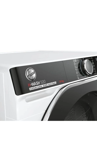 Hoover HWP 414AMBC/1-17 14 kg Wi-Fi + Bluetooth Bağlantılı 1400 Devir Çamaşır Makinesi - Resim 4