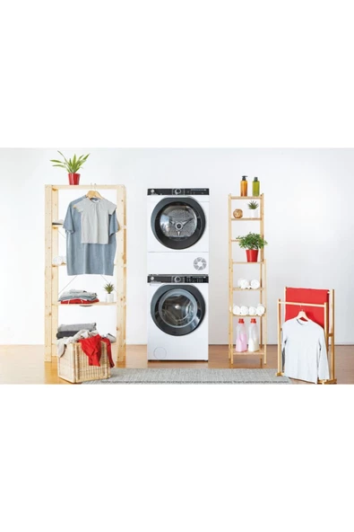 Hoover NDPEH9A3TCBEXMSS A+++ Enerji Sınıfı 9kg Wi-fi + Bluetooth Bağlantılı Isı Pompalı Kurutma Makinesi - Resim 6