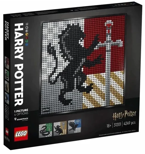 LEGO 31201 Art Harry Potter Hogwarts Crests