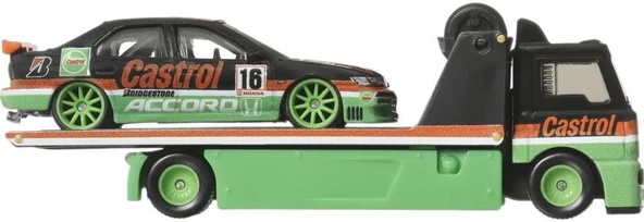 Hot Wheels Premium HRV43 Team Transport '96 Honda Accord / Fleet Street  (#65) - Resim 2