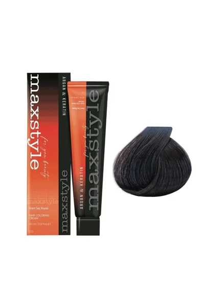 Maxstyle Argan Keratin Saç Boyası 4.0 Kahve 60 ml