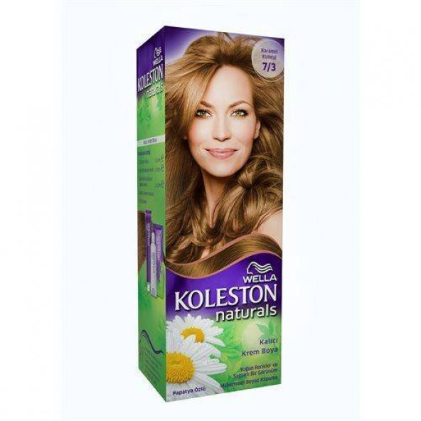 Koleston Naturals Boya  7/3 Karamel Kumral - 1