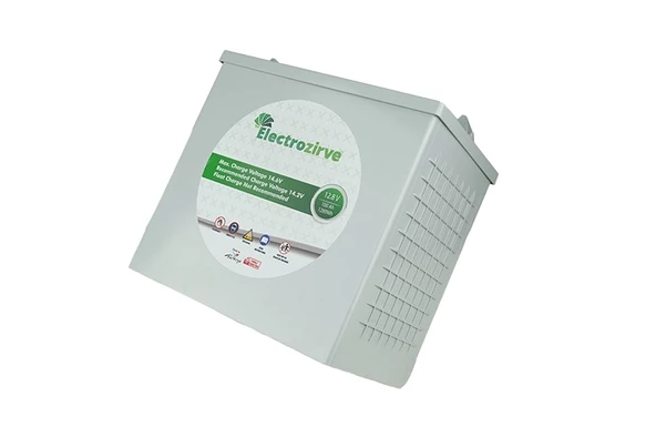 Electro Zirve 12.8V 100Ah Lityum Akü (LifePO4) - 6