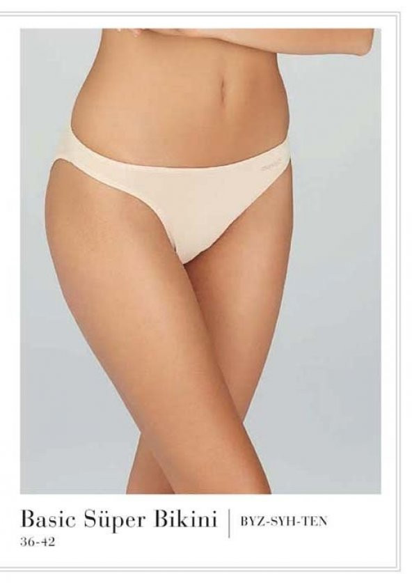 KOM Basic Super Bikini Külot Outlet Siyah-42