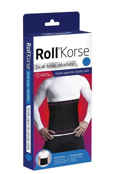 ROLL KORSE MEDİUM - SİYAH