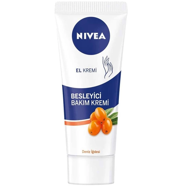 Nivea Besleyici Bakım El Kremi Deniz İğdesi 75 ml