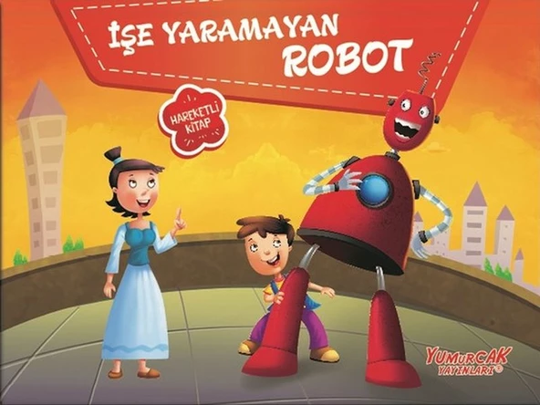 İşe Yaramayan Robot - Üç Boyutlu Kitap