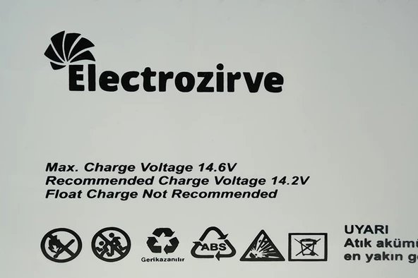 Electro Zirve 12.8V 200Ah Lityum Akü (LifePO4) - 3