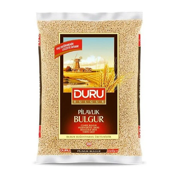 Duru Pilavlık Bulgur 2500 gr x 2 Adet - 2