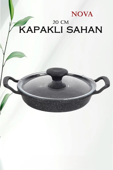 Cook kitchen Nova 22 Cm Kapaklı Sahan