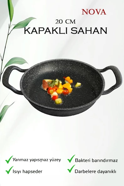 Cook kitchen Nova 20 Cm Kapaklı Sahan - 2