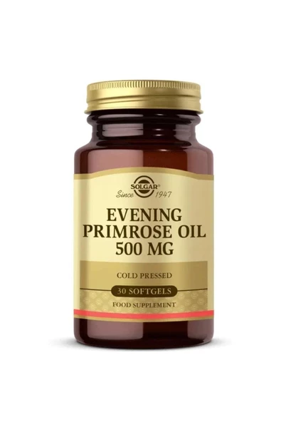 Solgar Evening Primrose Oil 500 Mg 30 Yumuşak Kapsül