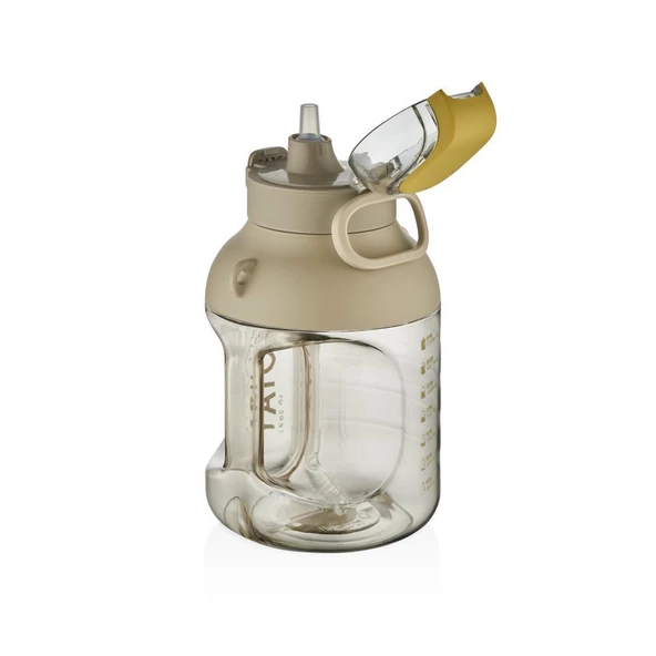 Shotay Chubby Su Matarası Tritan Gri1600Ml - Resim 2