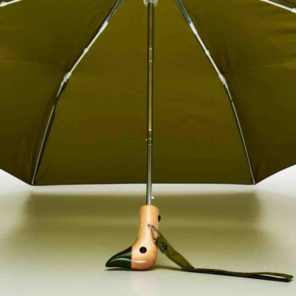 Original Duckhead Duck Kompakt Şemsiye - Olive - 3