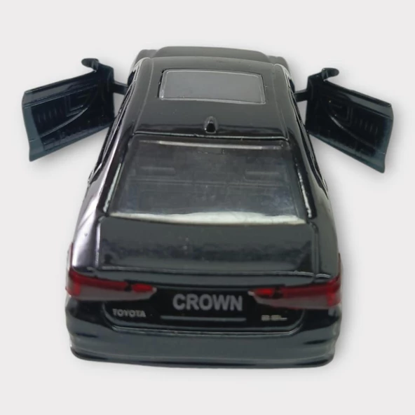 Çek Bırak Metal Araba Sesli Işıklı - Siyah - 4