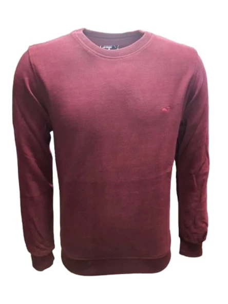 Rey Polo R02706 Erkek Basic Selanik Sıfır Yaka Sweatshirt