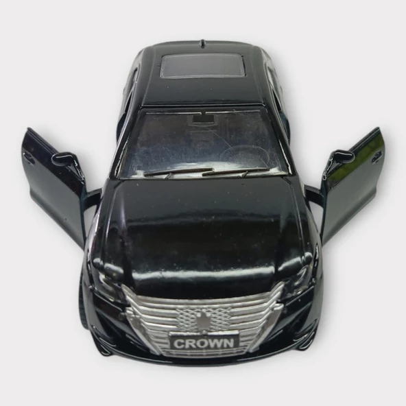 Çek Bırak Metal Araba Sesli Işıklı - Siyah - 3