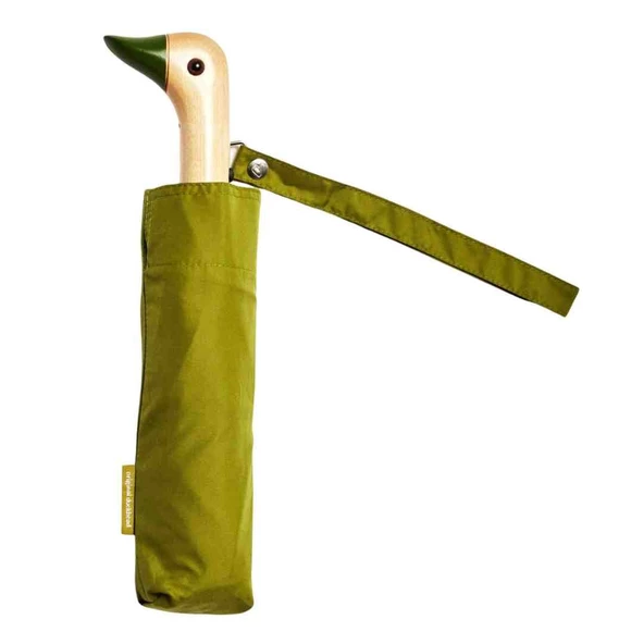 Original Duckhead Duck Kompakt Şemsiye - Olive