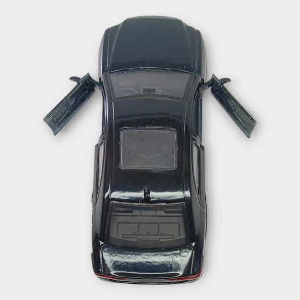 Çek Bırak Metal Araba Sesli Işıklı - Siyah - 5
