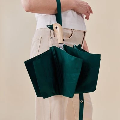 Original Duckhead Duck Kompakt Şemsiye - Orman Yeşili - Resim 3