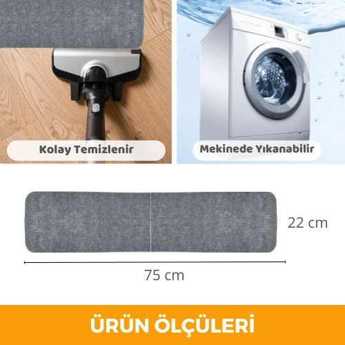 Merdiven Halısı Halıfleks Basamak Ve Merdiven Paspası Kaymaz Taban 15'li - 6
