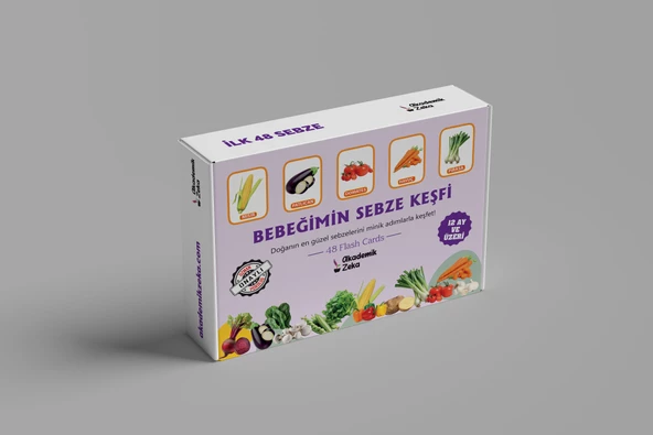 Akademik Zeka Bebeğimin Sebze Keşfi