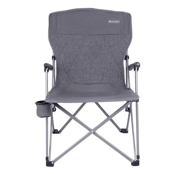 Trono Katlanabilir Kamp Sandalyesi - Orcamp - Gri - 5