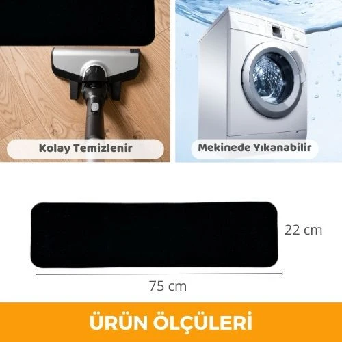 Merdiven Halısı Halıfleks Basamak Ve Merdiven Paspası Kaymaz Taban 10'lu - 6