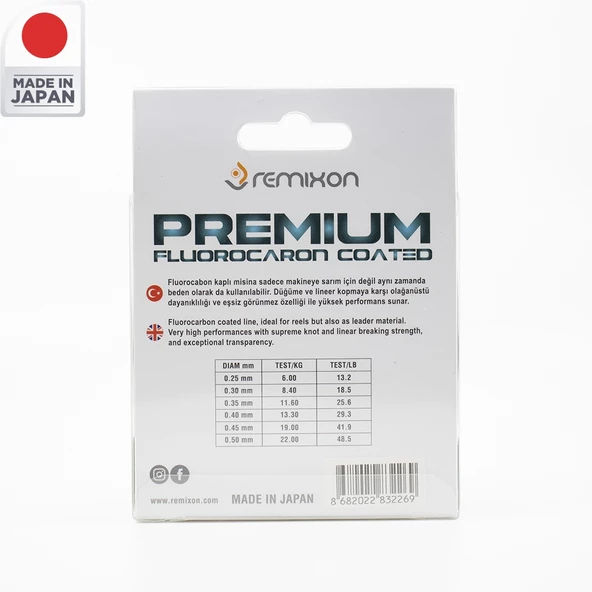 Remixon Premium FC Coated 250m Misina Kalınlık (mm) : 0,35mm - Resim 3