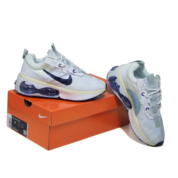 NİKE  AİR MAX 2021 SPOR AYAKKABI:Beyaz-Gri - 6