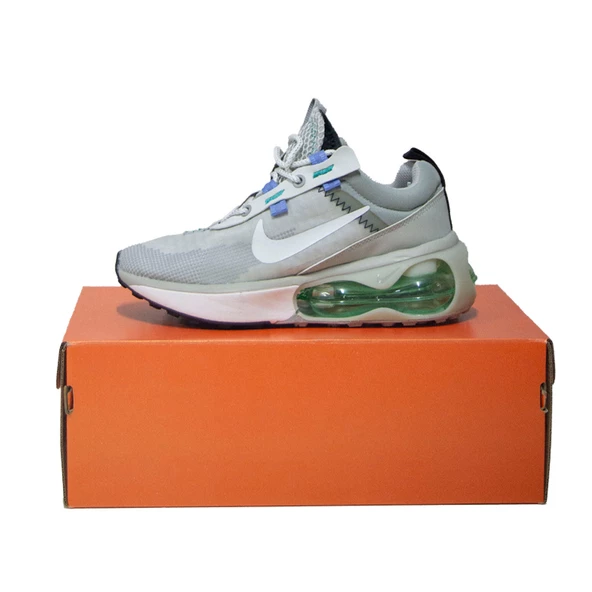 NİKE  AİR MAX 2021 SPOR AYAKKABI:Beyaz-Gri - 3