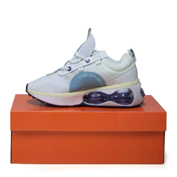 NİKE  AİR MAX 2021 SPOR AYAKKABI:Beyaz-Gri - 5